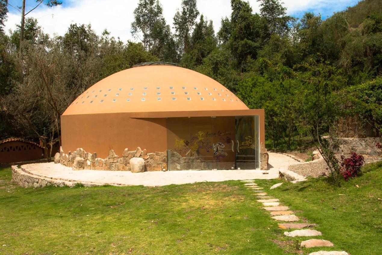 Las Casitas Del Arco Iris 우루밤바 외부 사진